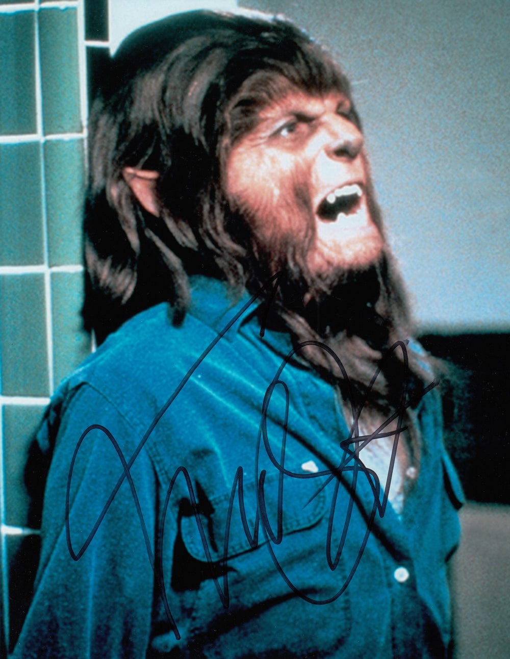 Michael J Fox Signed 10x8 Teen Wolf Photo