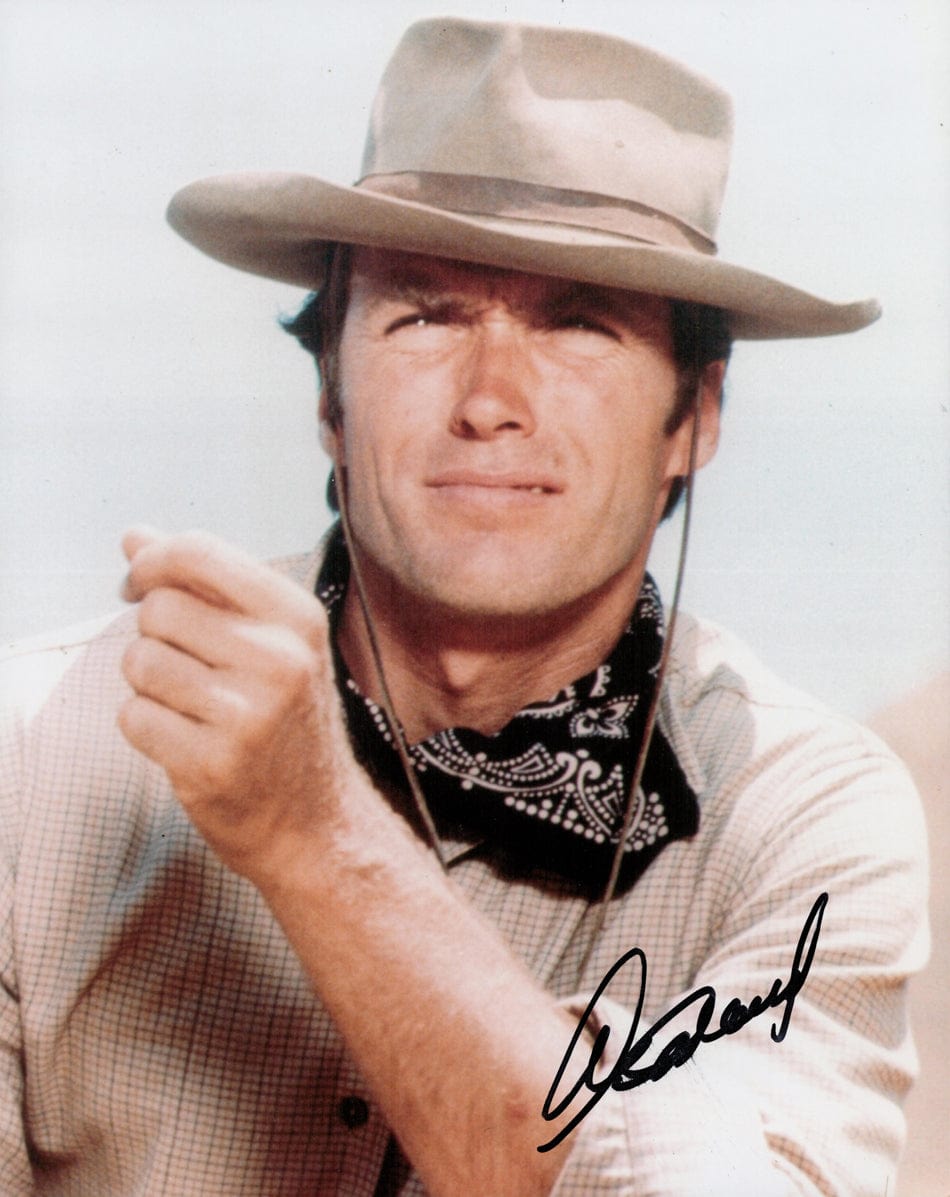 Clint Eastwood Signed 14x11 Photo