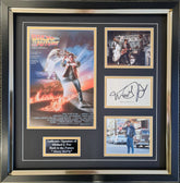 Michael J Fox Signed Display