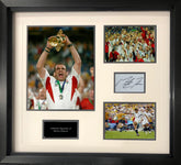 Martin Johnson Signed Display