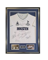 1984 UEFA Cup Final shirt signed by 9 Tottenham Hotspur Fc legends