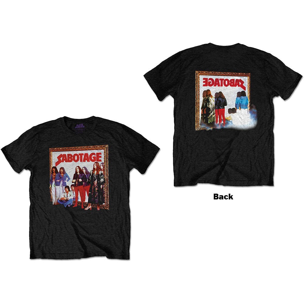 Black Sabbath | Exclusive Band Gift Set | Sabotage Vintage Tee & Socks