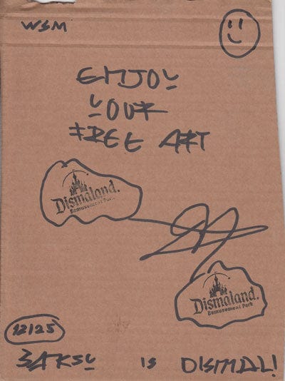 Banksy Signed Artwork