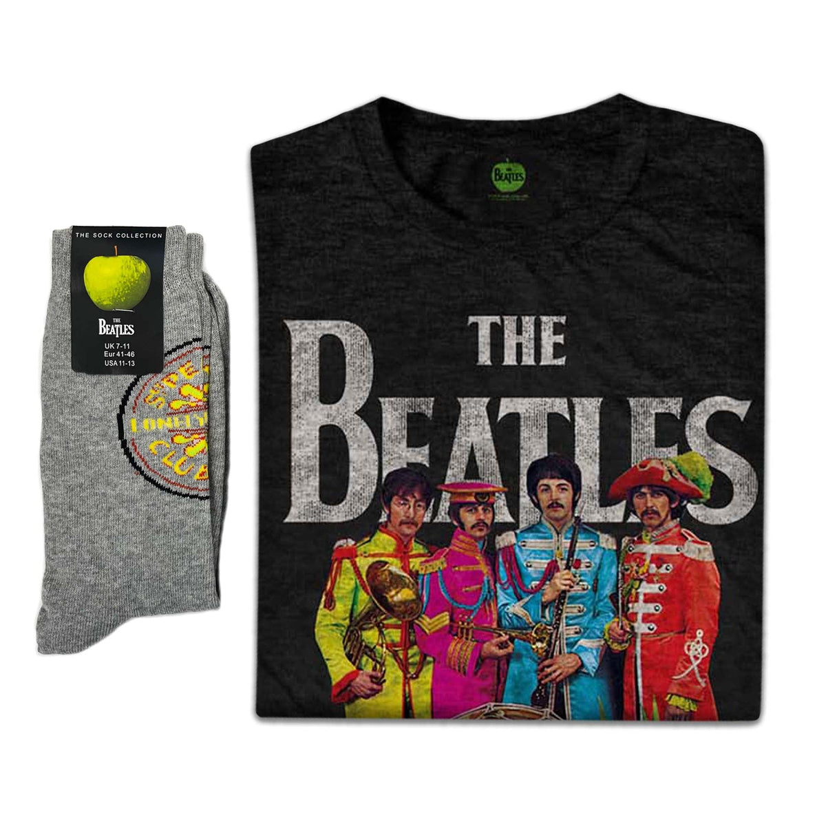 The Beatlest | Exclusive Band Gift Set | Sgt Pepper Tee & Socks