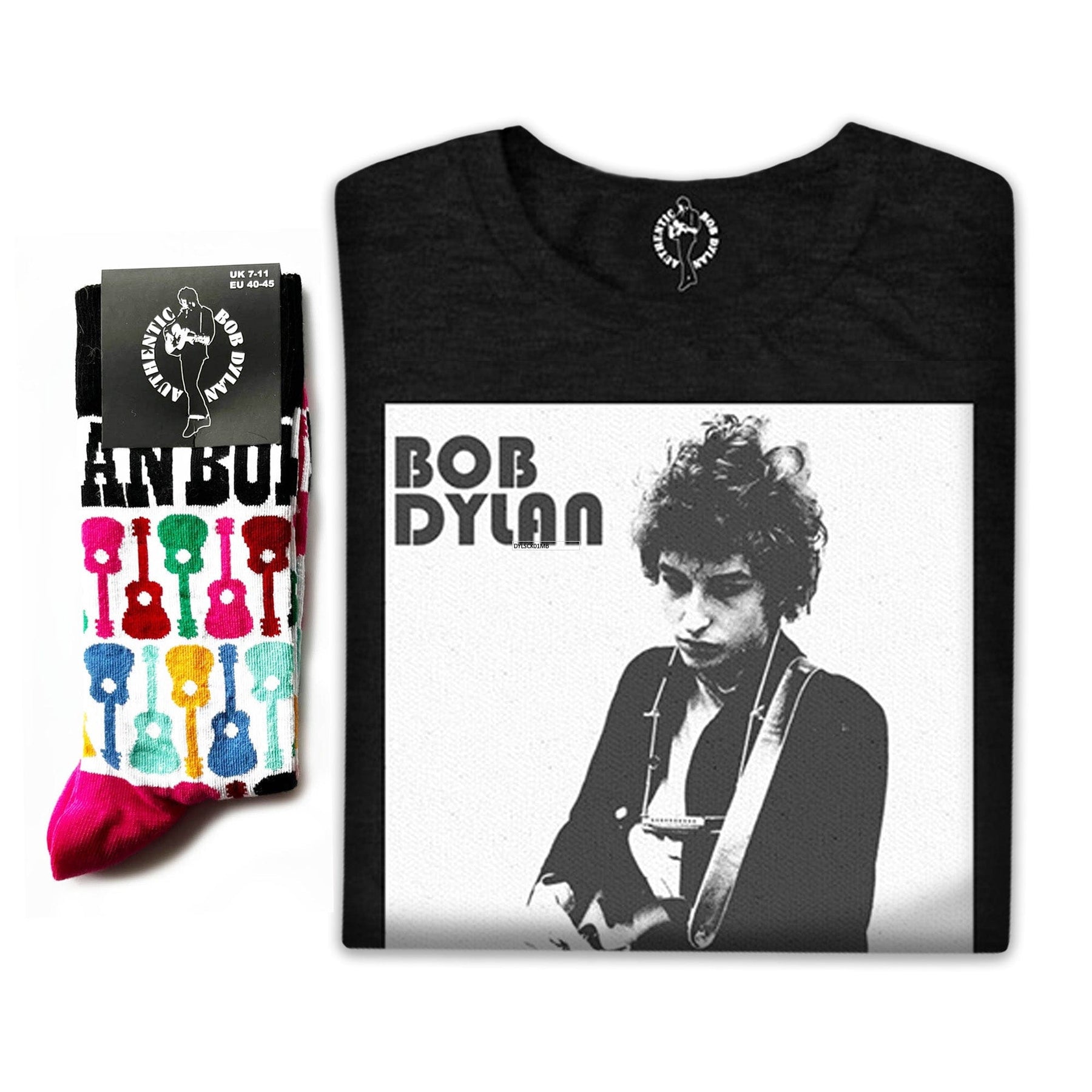 Bob Dylan | Exclusive Band Gift Set |  Blowing in the Wind Tee & Socks