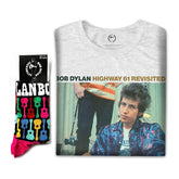 Bob Dylan | Exclusive Band Gift Set | Highway 61 Revisited Tee & Socks