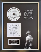 Drake signed CD  Display