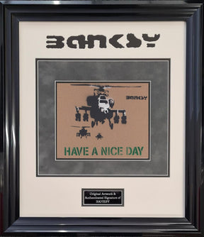 Banksy Signed Artwork