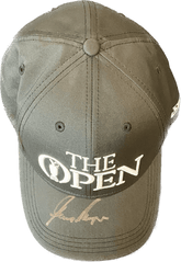 Gary Player signed Open Golf Cap