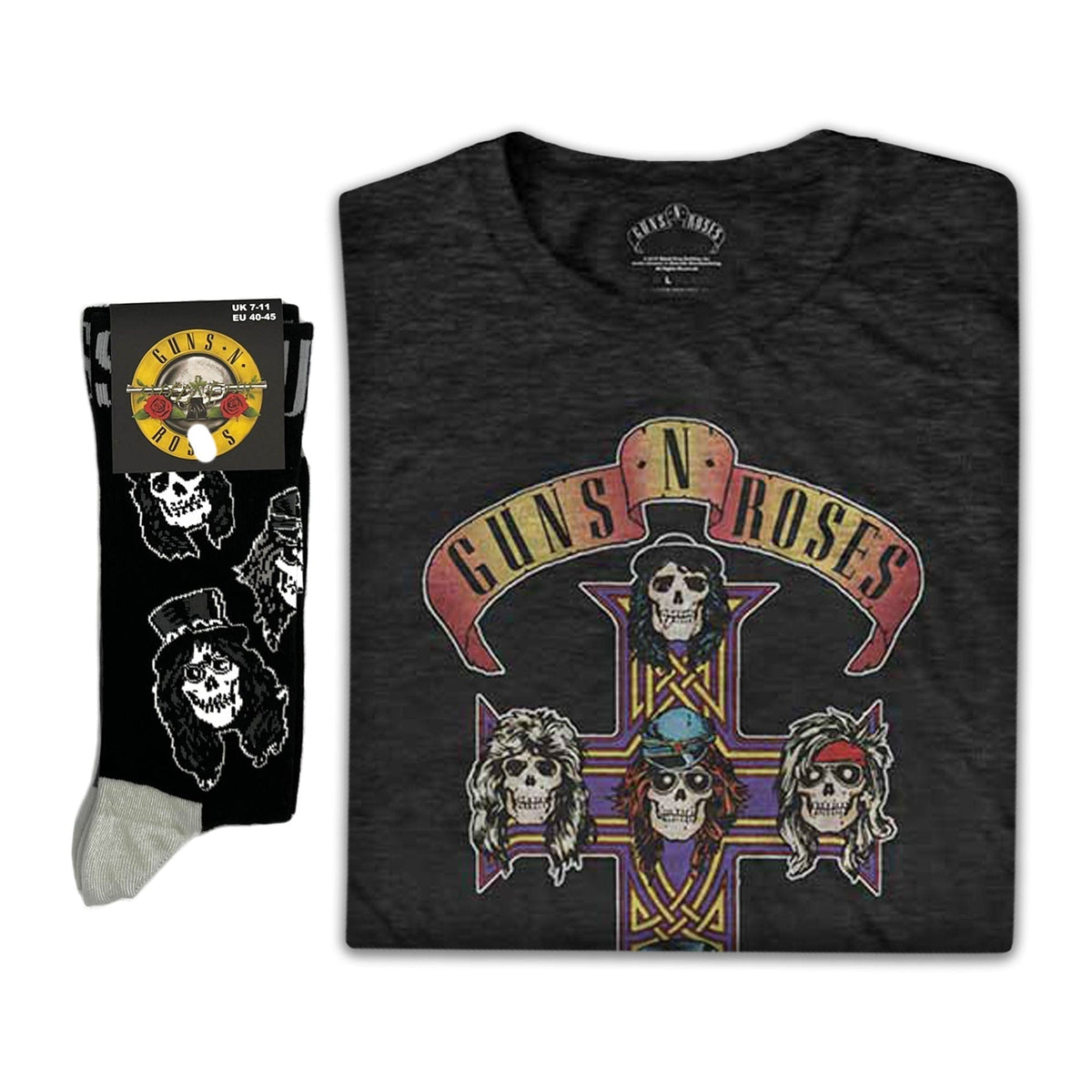 Guns N' Roses | Exclusive Band Gift Set | Appetite for Destruction & Socks