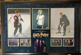 Harry Potter signed Display