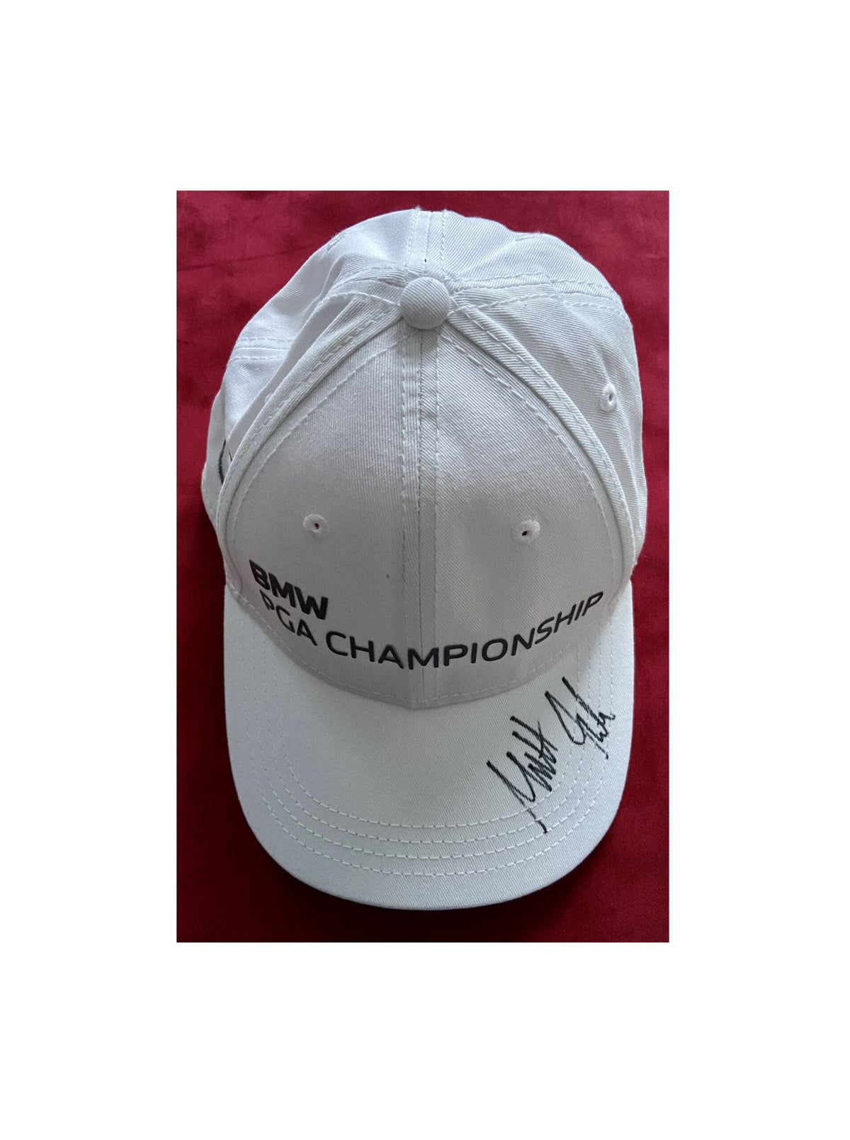 MATT FITZPATRICK signed BMW PGA Golf Cap