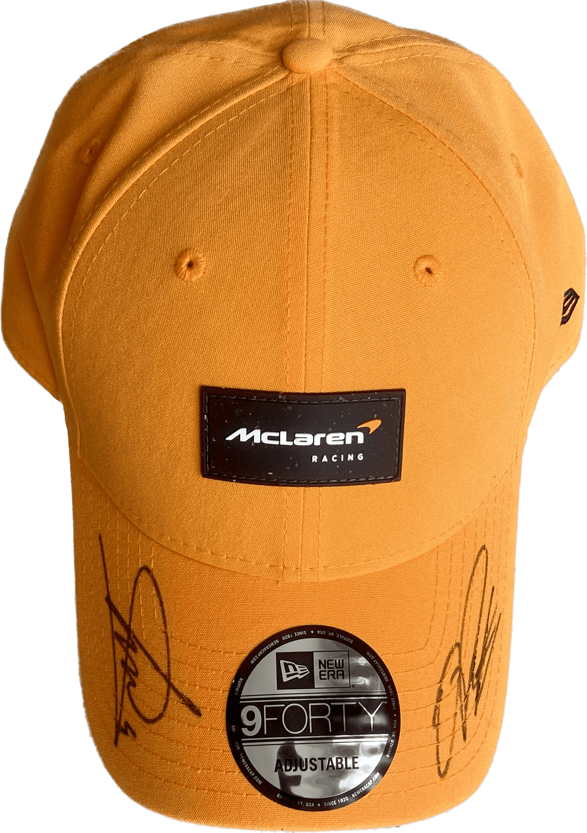 McLaren Formula 1 Cap signed by Lando Norris & Oscar Piastri.