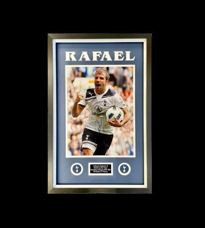 Rafael Van Der Vaart Signed Tottenham Hotspur Display