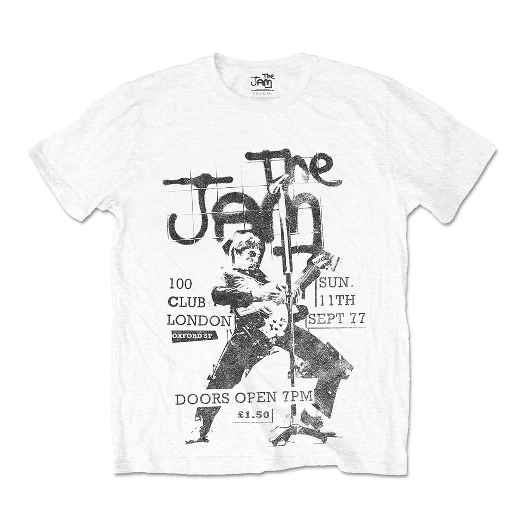 The Jam | Exclusive Band Gift Set | 100 Club 77 Tee & Socks