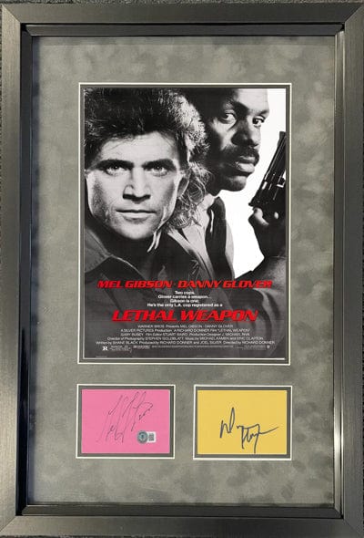 Lethal Weapon Signed Display