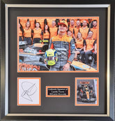 Lando Norris Signed F1 Display