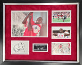 Ian Wright Signed Arsenal Display