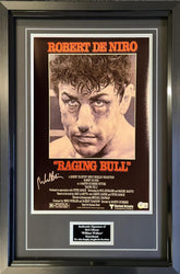 Robert De Niro Signed Raging Bull Display