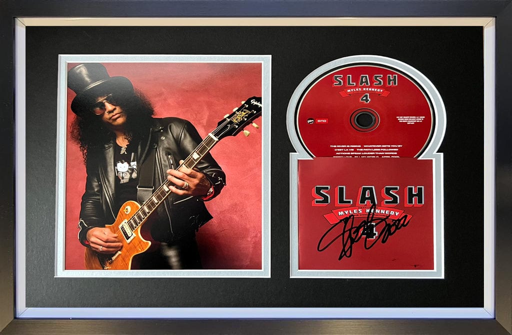 Slash Signed CD Display