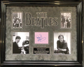 Paul McCartney signed Beatles Display.