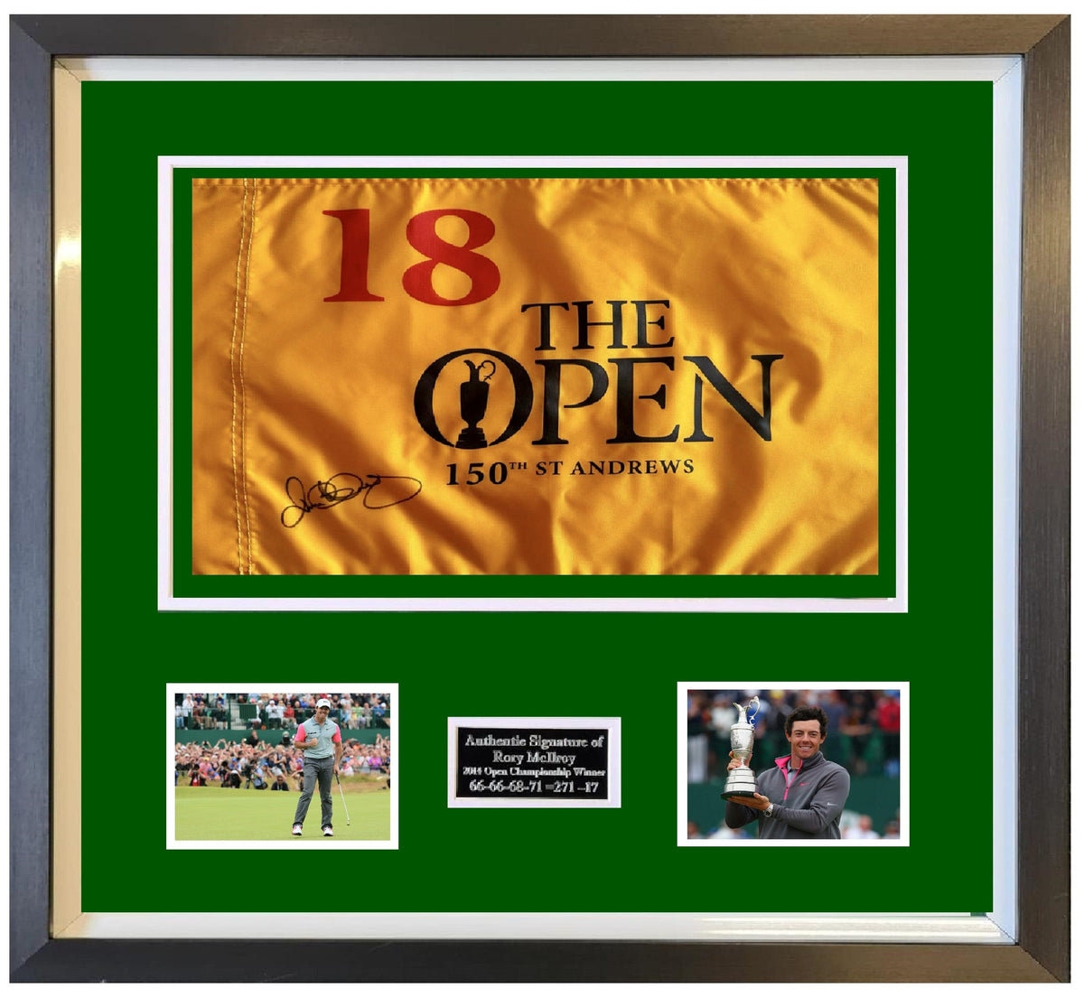 Rory McIlroy Open Flag