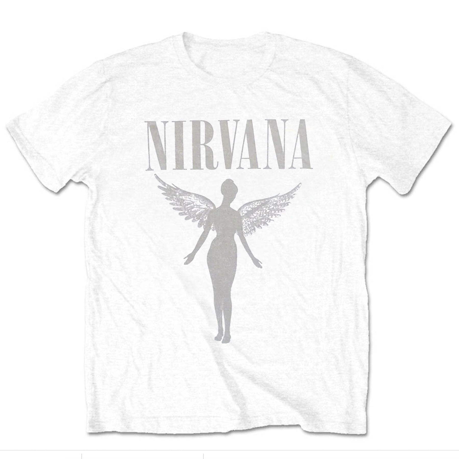 Nirvana Official Band T-shirt In Utero Tour (Back Print)