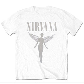 Nirvana Official Band T-shirt In Utero Tour (Back Print)