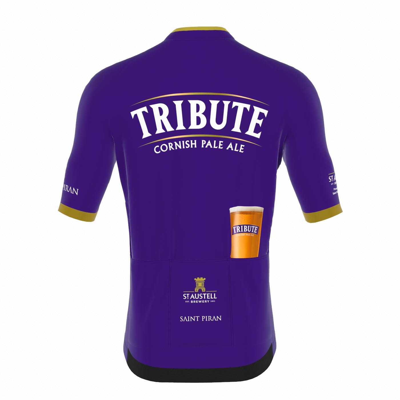 Saint Austell X Saint Piran Icon Short Sleeve Jersey