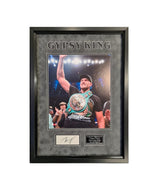 Tyson Fury signed autograph display – Boxing