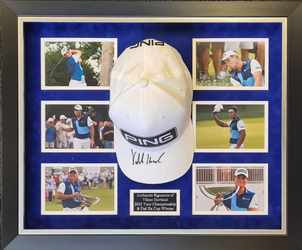 Viktor Hovland signed Golf Cap - 2023 FedEx Cup Winner