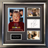 Macaulay Culkin Signed Home Alone Display