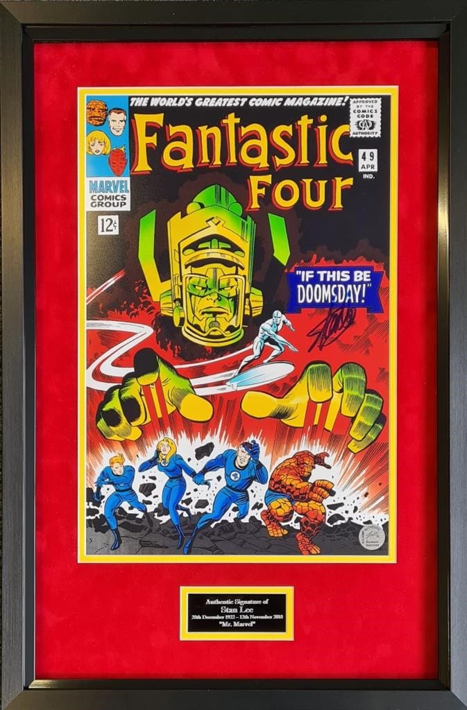 Stan Lee Signed Display